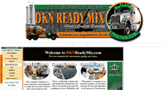 Desktop Screenshot of dknreadymix.com